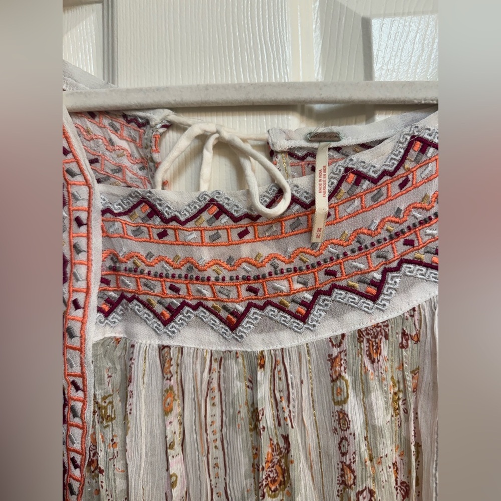 Free People Dance Magic Tunic in Ivory Colorway - Picture 11 of 16